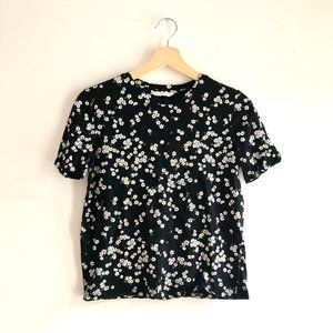 Mango Floral print t-shirt